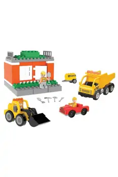 Pilsan Bucket Dozer Play Set 03 614 სათამაშო მანქანების ნაკრები