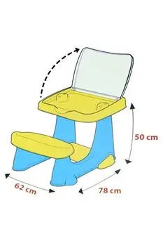 Pilsan 03 437 Minions Study Desk საბავშვო მაგიდა, 2 image