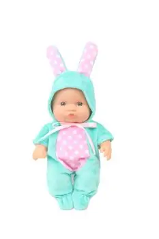 Moni Toys Doll Bunny Green სათამაშო თოჯინა აქსესუარებით, 2 image
