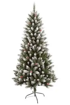 Christmas Tree With Pine Cones საახალწლო ნაძვის ხე გირჩებით 300 სმ, 10 image