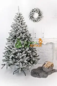 Victoria Snow-Covered Christmas Tree PVC 220 CM ნაძვის ხე დათოვლილი ტოტებით, 4 image