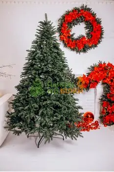 Alaska Christmas Tree Green PE 210 CM ნაძვის ხე, 100% სილიკონი, 3 image