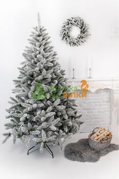 Victoria Snow-Covered Christmas Tree PVC 180 CM ნაძვის ხე დათოვლილი ტოტებით, 3 image