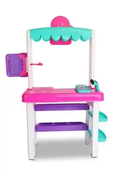 Barbie Supermarket With Light and Sound - ბარბის ფუნქციური დახლ-მაღაზია, 5 image
