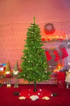 Christmas Tree With Lights საახალწლო ნაძვის ხე განათებით 210 სმ, 7 image