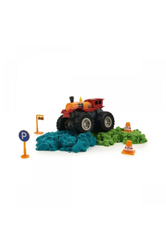 Hot Wheels HHJ36 Monster Trucks Kinetic Sand Play Set - კინეტიკური ქვიშის ნაკრები, 2 image