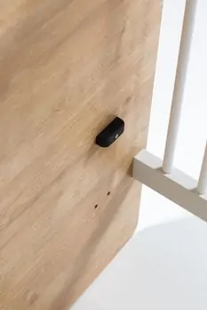 Baby When Wood Color Basket Cradle With Height Adjust ახალშობილის საწოლი, 3 image
