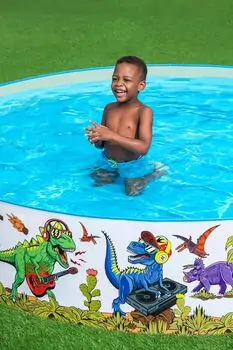 Bestway 55001 Dinosaur Fill'N Fun Play Pool - საბავშვო გასაშლელი აუზი, 7 image
