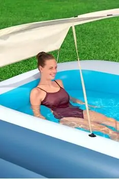 Bestway 54449 Summer Bliss Shaded Family Pool - გასაბერი აუზი, 11 image