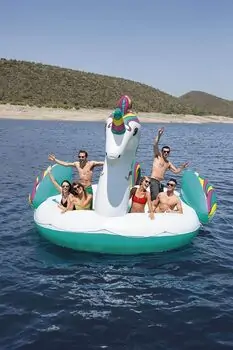 Bestway 43228 Giant Unicorn Island - გასაბერი უნიქორნი, 13 image