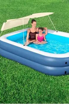 Bestway 54449 Summer Bliss Shaded Family Pool - გასაბერი აუზი, 5 image