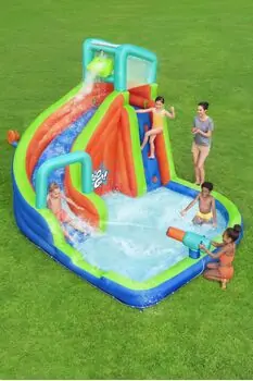 Bestway 53408 Turbo Splash Mega Water Park - გასართობი ცენტრი, 2 image