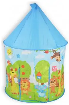 Moni Toys Yurt Tent + 25 Ocean Balls 995-5001Ι - საბავშვო სათამაშო კარავი, 2 image