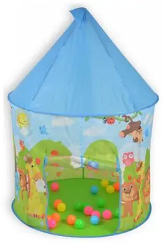 Moni Toys Yurt Tent + 25 Ocean Balls 995-5001Ι - საბავშვო სათამაშო კარავი