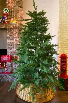 Christmas Tree Green 180 CM PE  - საახალწლო ნაძვის ხე, 100% სილიკონი, 12 image