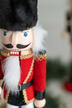 Sword Nutcracker Christmas Decoration - საახალწლო დეკორაცია მაკნატუნა, 3 image