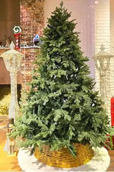 Christmas Tree PE + PVC 210 CM - საახალწლო ნაძვის ხე შერეული სილიკონის წიწვებით