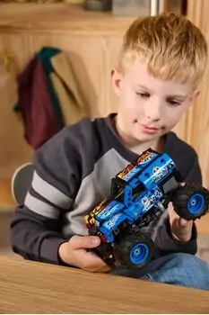 Lego Technic 42219 Monster Jam™ Grave Digger™ Fire and Ice, 10 image