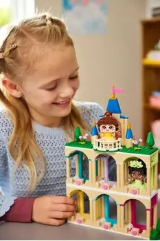 Lego Disney 43291 Mini Belle & Tiana with Castle, 7 image