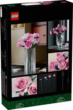 Lego Botanicals 10374 Bouquet of Pink Roses, 18 image