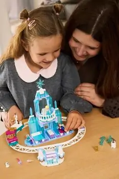 Lego Disney 43281 Elsa's Ice Castle & Snow Ride Adventure, 7 image
