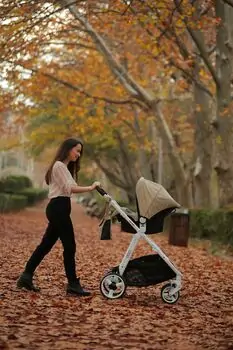 KikkaBoo UGO Melange Beige 4in1 საბავშვო ეტლის კომპლექტი, 12 image