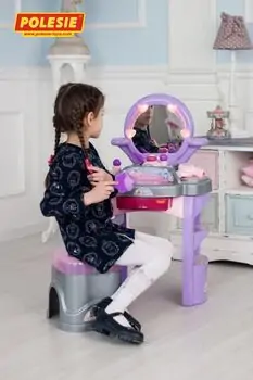 Polesie-ს სათამაშო ტრილიაჟი POLESIE 43146 Beauty Diana 4, dressing table (box), 5 image