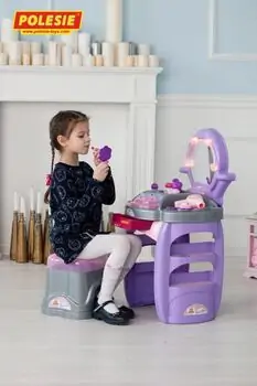 Polesie-ს სათამაშო ტრილიაჟი POLESIE 43146 Beauty Diana 4, dressing table (box), 6 image