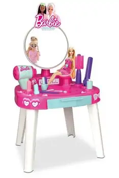 Barbie Vanity with Light and Sound - საბავშვო ბარბის ტრილიაჟი, 6 image