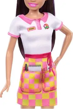 Barbie Skipper First Job Working In A Pizzeria HTK36 - ბარბის თოჯინა აქსესუარებით, 4 image