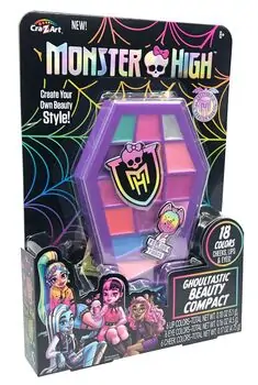 Cra-Z-Art Monster High Feeling Fierce Makeup Compact საბავშვო კოსმეტიკის ნაკრები, 3 image