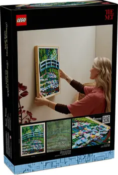 Lego Art 31220 Claude Monet – Bridge over a Pond of Water Lilies, 9 image