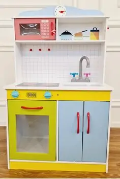 Toy Wooden Kitchen For Kids TX1185 საბავშვო ხის სამზარეულო