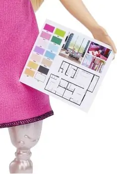 Barbie You Can Be Anything  Interior Designer Doll HCN12  ინტერიერის დიზაინერი თოჯინა, 2 image