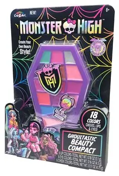 Cra-Z-Art Monster High Feeling Fierce Makeup Compact საბავშვო კოსმეტიკის ნაკრები, 5 image