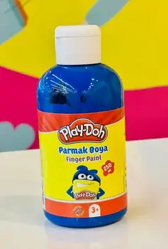 Play-Doh Finger Paint (Tube) 250 ml Blue PR004 თითებით სახატავი საღებავი