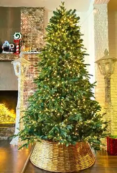 Christmas Tree  210 CM With Lights PE+PVC - ნაძვის ხე შერეული სილიკონის წიწვებით და განათებით, 3 image
