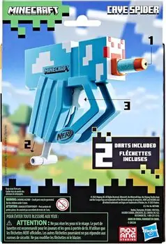Nerf Micro Shot Minecraft Cave Spider Blaster - სათამაშო თოფი, 4 image