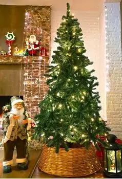 Christmas Tree With Lights 210 CM საახალწლო ნაძვის ხე განათებით
