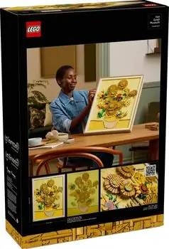 Lego Art 31215 Vincent van Gogh – Sunflowers, 10 image
