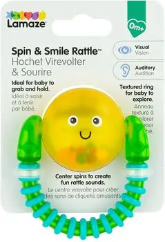 The First Years Spin and smile rattle L23146B ღრძილების მასაჟორი, 3 image