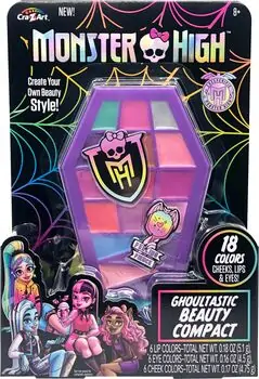 Cra-Z-Art Monster High Feeling Fierce Makeup Compact საბავშვო კოსმეტიკის ნაკრები