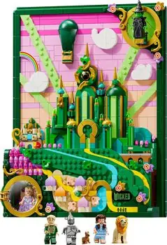 Lego Wicked 75685 Emerald City Wall Art, 2 image