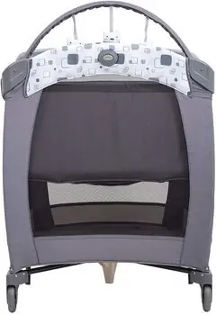 Graco CONTOUR ELECTRA BLOCK PARTY ორ დონიანი საწოლ-მანეჟი, 6 image