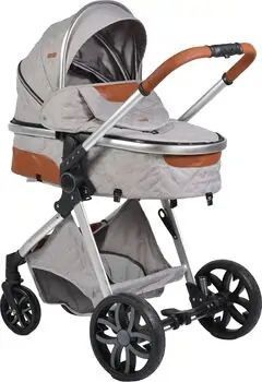 Cangaroo Alma Grey 3 In 1 საბავშვო ტრანსფორმერი ეტლი, 4 image
