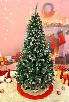 Christmas Tree With Pine Cones 180 CM საახალწლო ნაძვის ხე გირჩებით, 3 image
