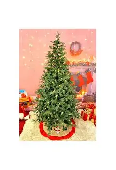 Christmas Tree With Lights 210 CM ნაძვის ხე შერეული სილიკონის წიწვებით და განათებით, 3 image