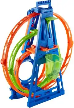 Hot Wheels Action Triple Loop Kit - საბავშვო სათამაშო ტრასა, 5 image