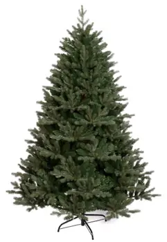 Christmas Tree PE + PVC 210 CM Green - საახალწლო ნაძვის ხე შერეული სილიკონის წიწვებით, 9 image
