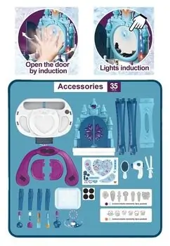 Make-Up Desk Frozen - სათამაშო ტრილიაჟი, 5 image